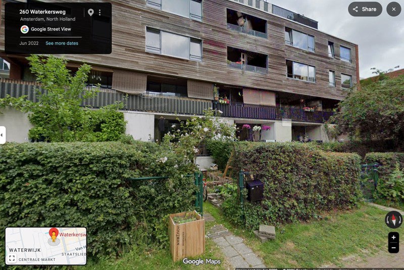 Appartement Waterkersweg in Amsterdam