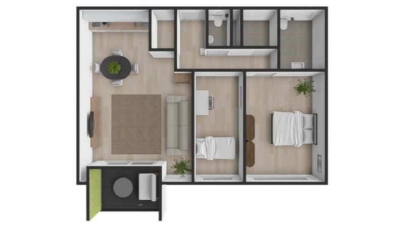 Te huur Appartement Akkerstraat in Breda