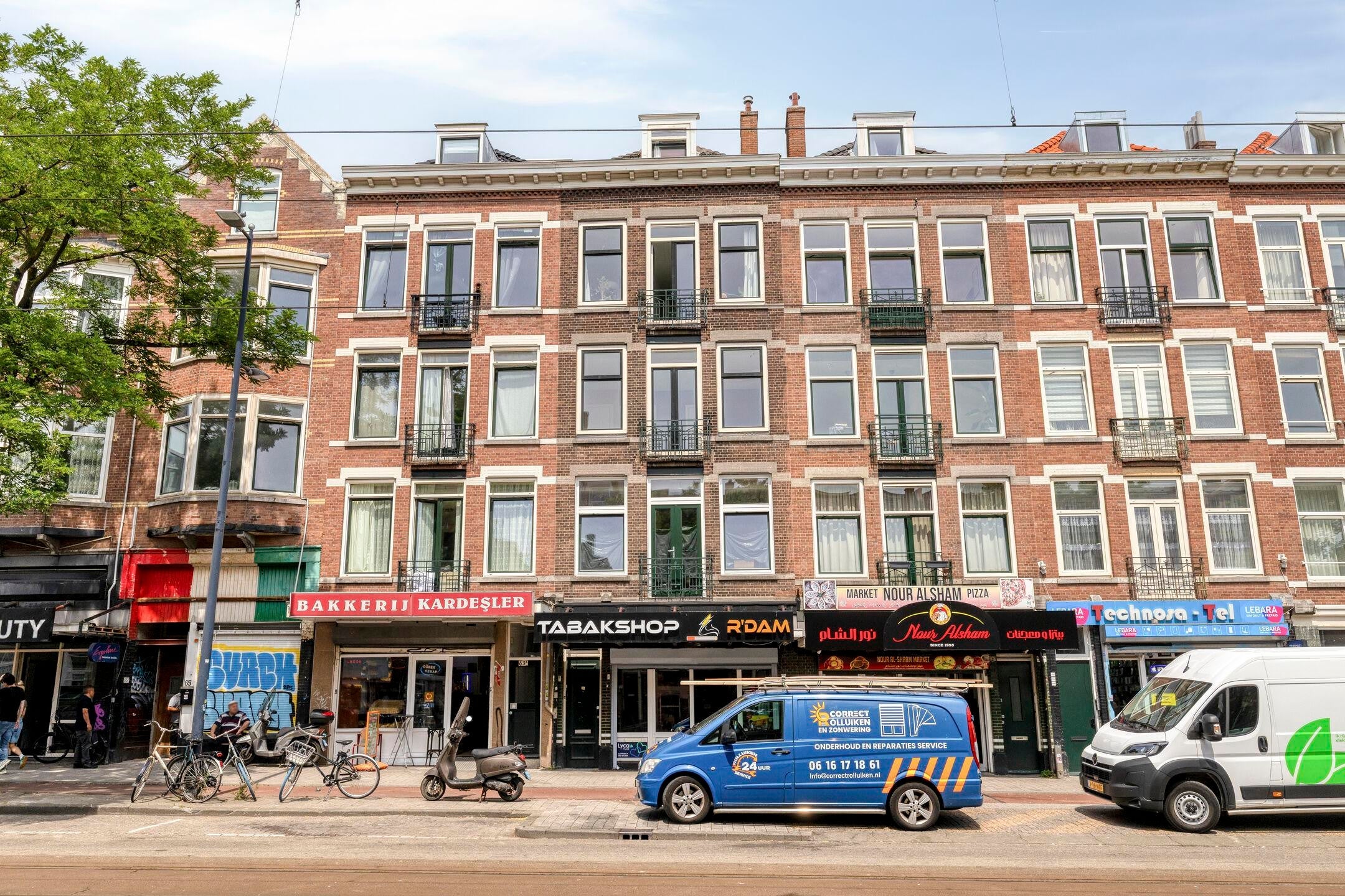 Kamer Vierambachtsstraat in Rotterdam
