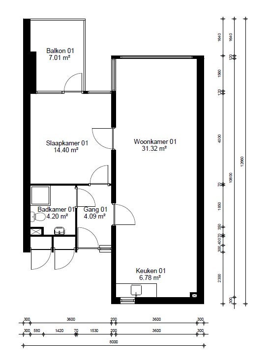 Appartement te huur: Beemsterstraat 546H-3, Amsterdam