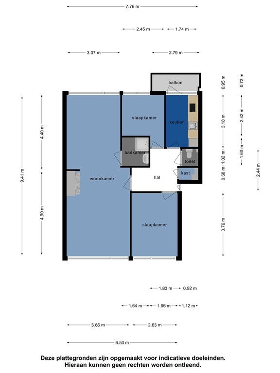 Appartement Augustinusstraat in Rotterdam