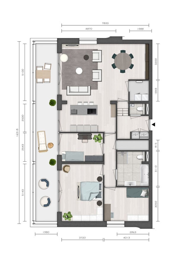 Parkvilla 9 | 4-kamer appartement Selu in Amsterdam