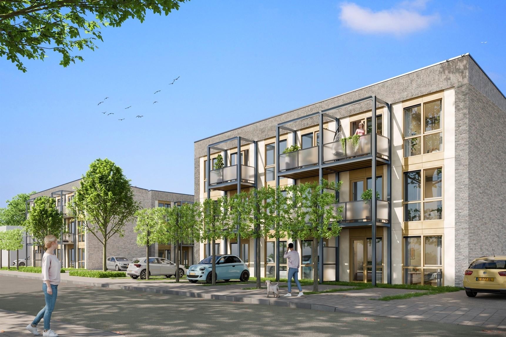 Appartement D.J. van Wijkstraat in Geldermalsen