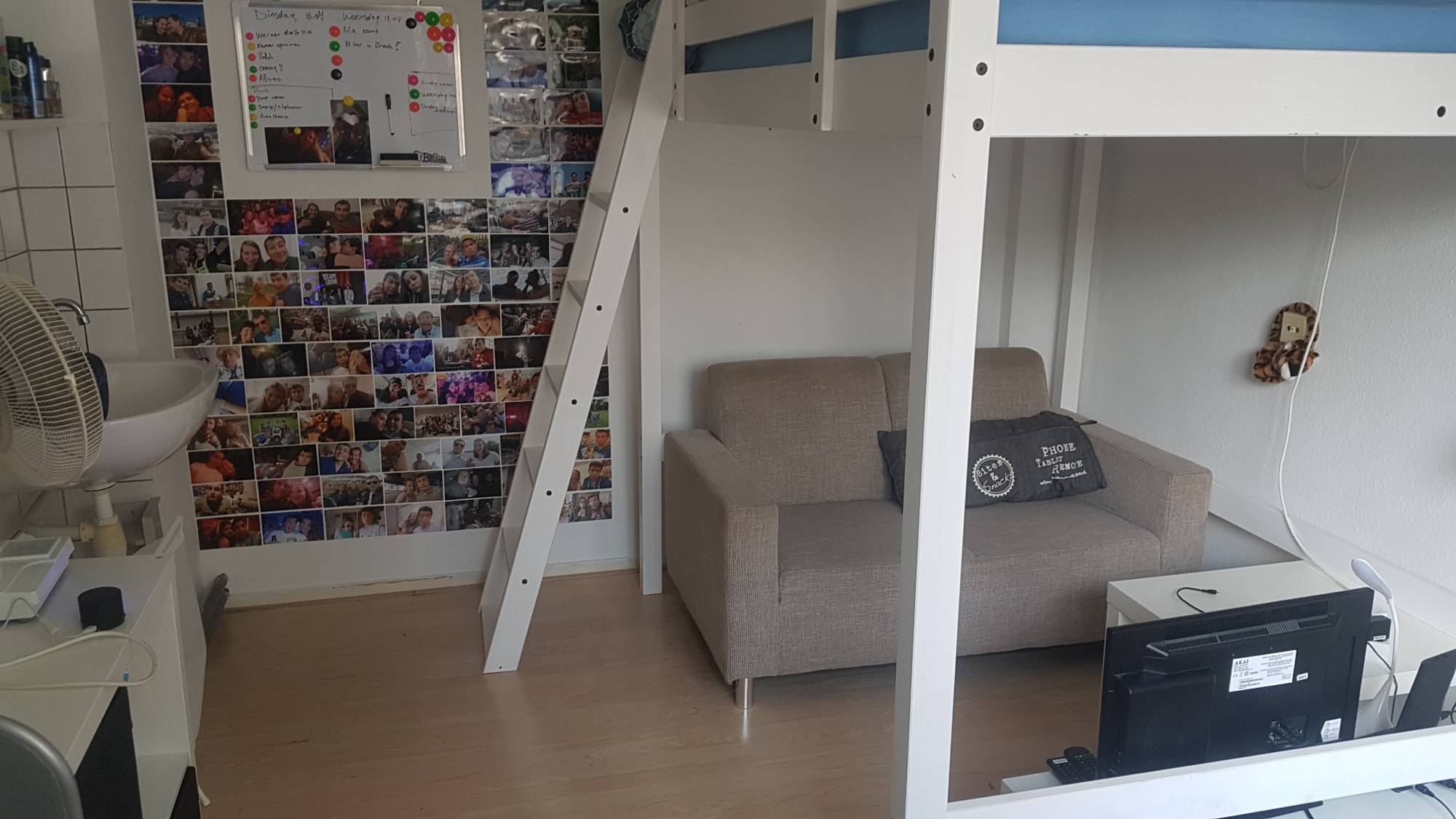 Te huur Kamer Vazalstraat in Tilburg