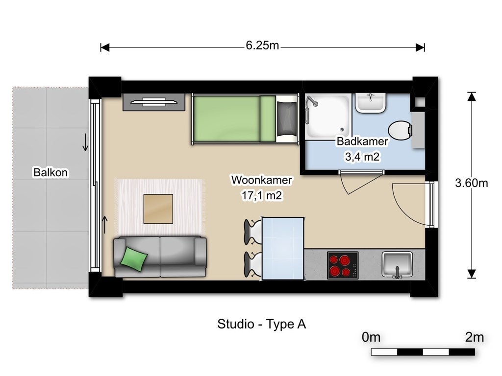 Te huur Appartement Martinus Nijhofflaan in Delft