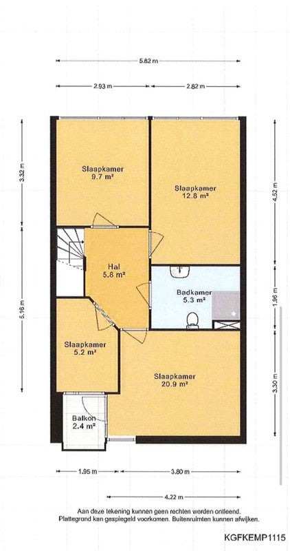 Appartement Kempenaar 11 in Lelystad