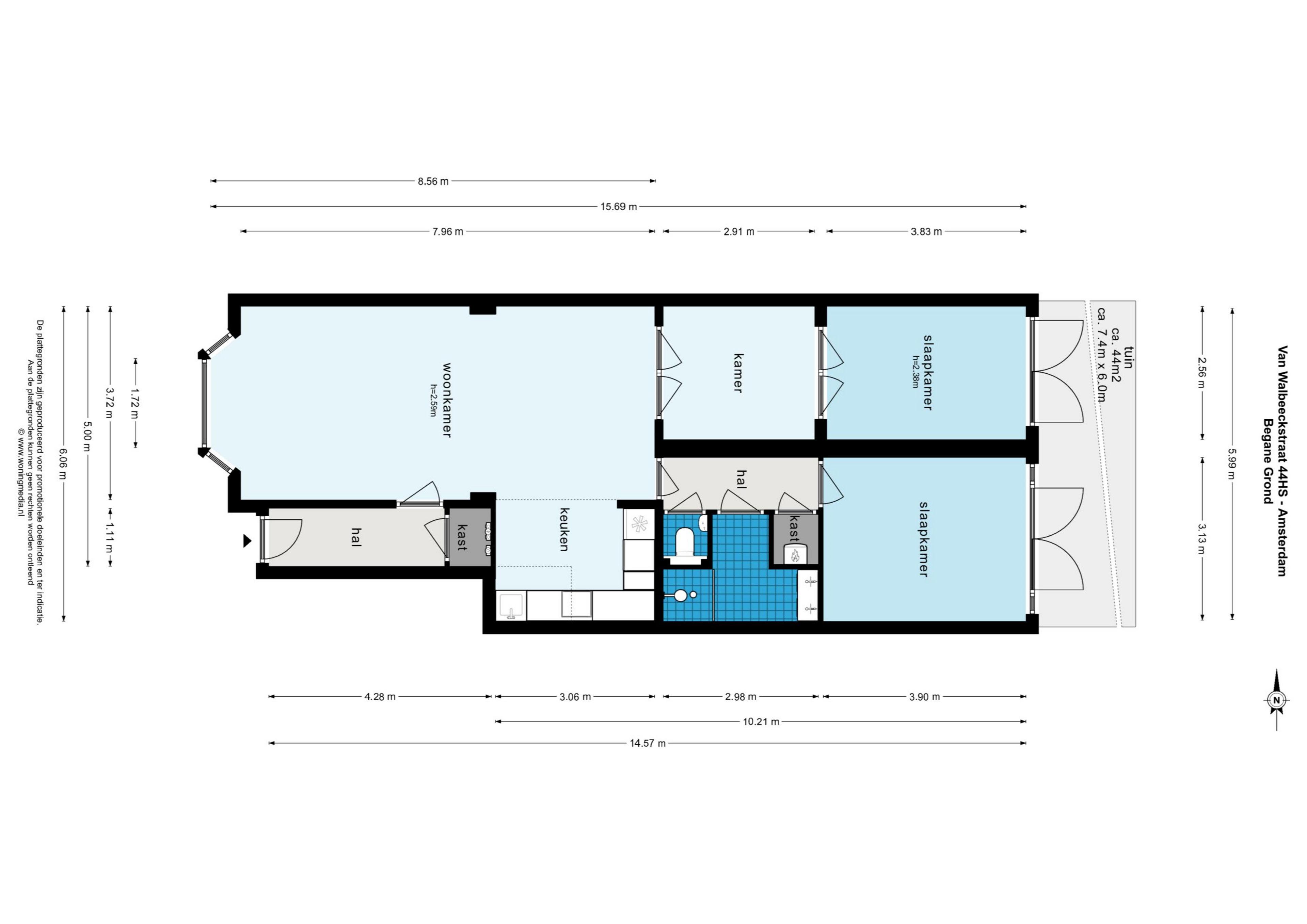 Woning te huur: Van Walbeeckstraat, Amsterdam