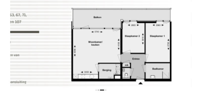 Appartement aan de Koetshuislaan in Waalwijk