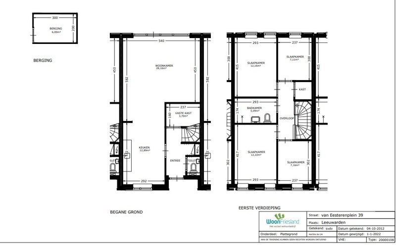 Appartement van Eesterenplein in Leeuwarden