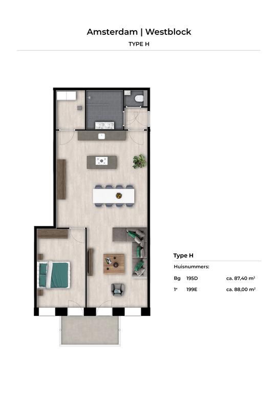 Appartement te huur: Naritaweg 195D, Amsterdam
