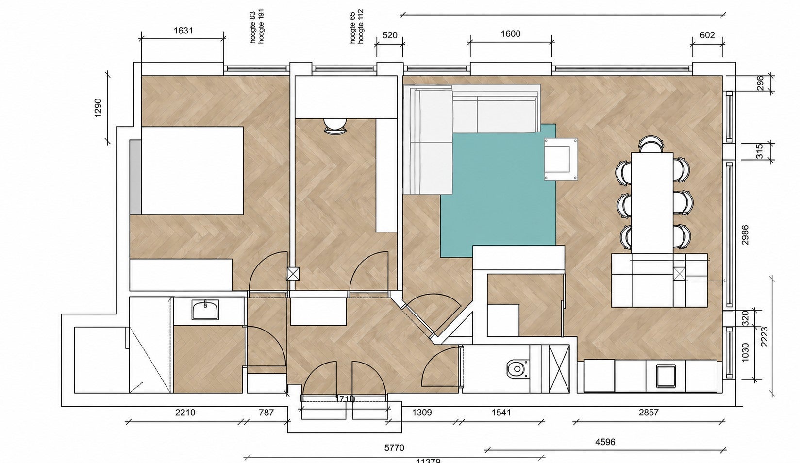 Appartement te huur: Woestduinstraat, Amsterdam