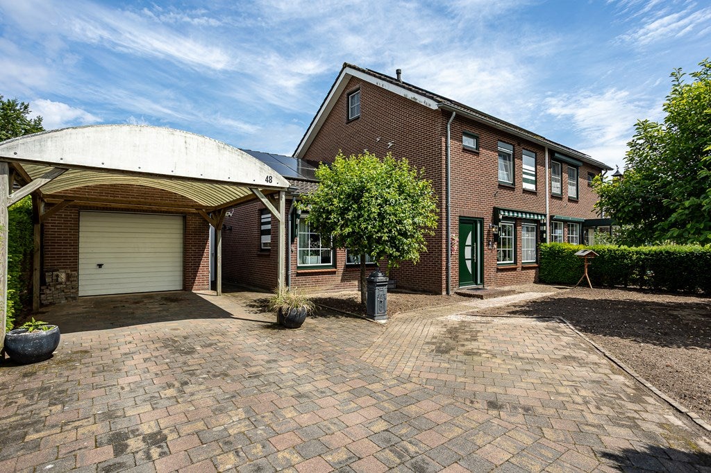 Huis Oudebaan 48 in Milsbeek