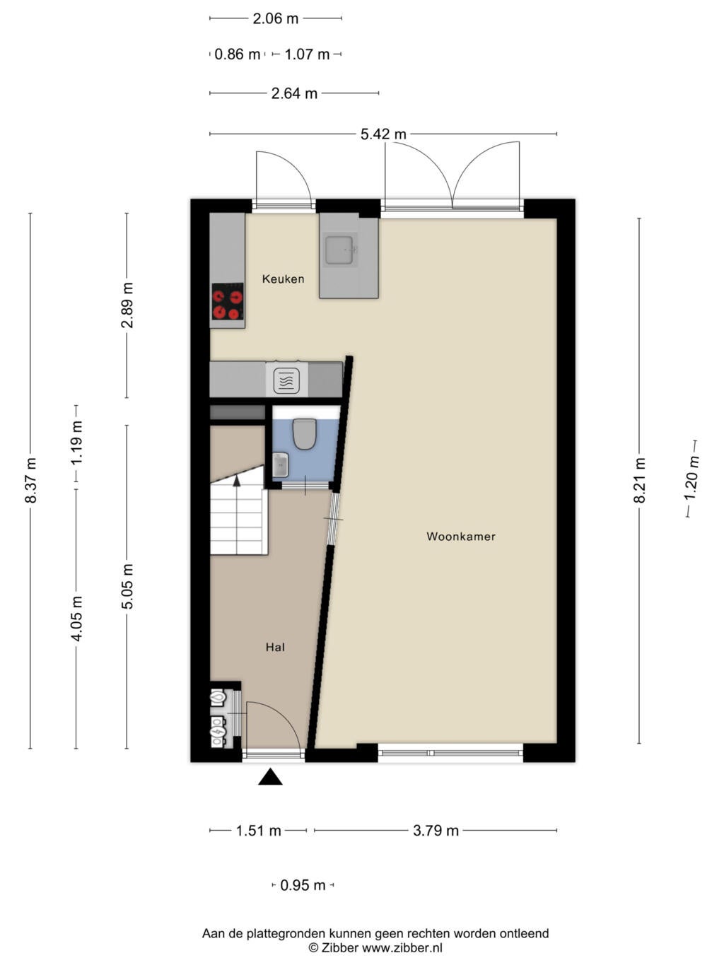 Tussenwoning te koop: Jivestraat 27, Almere