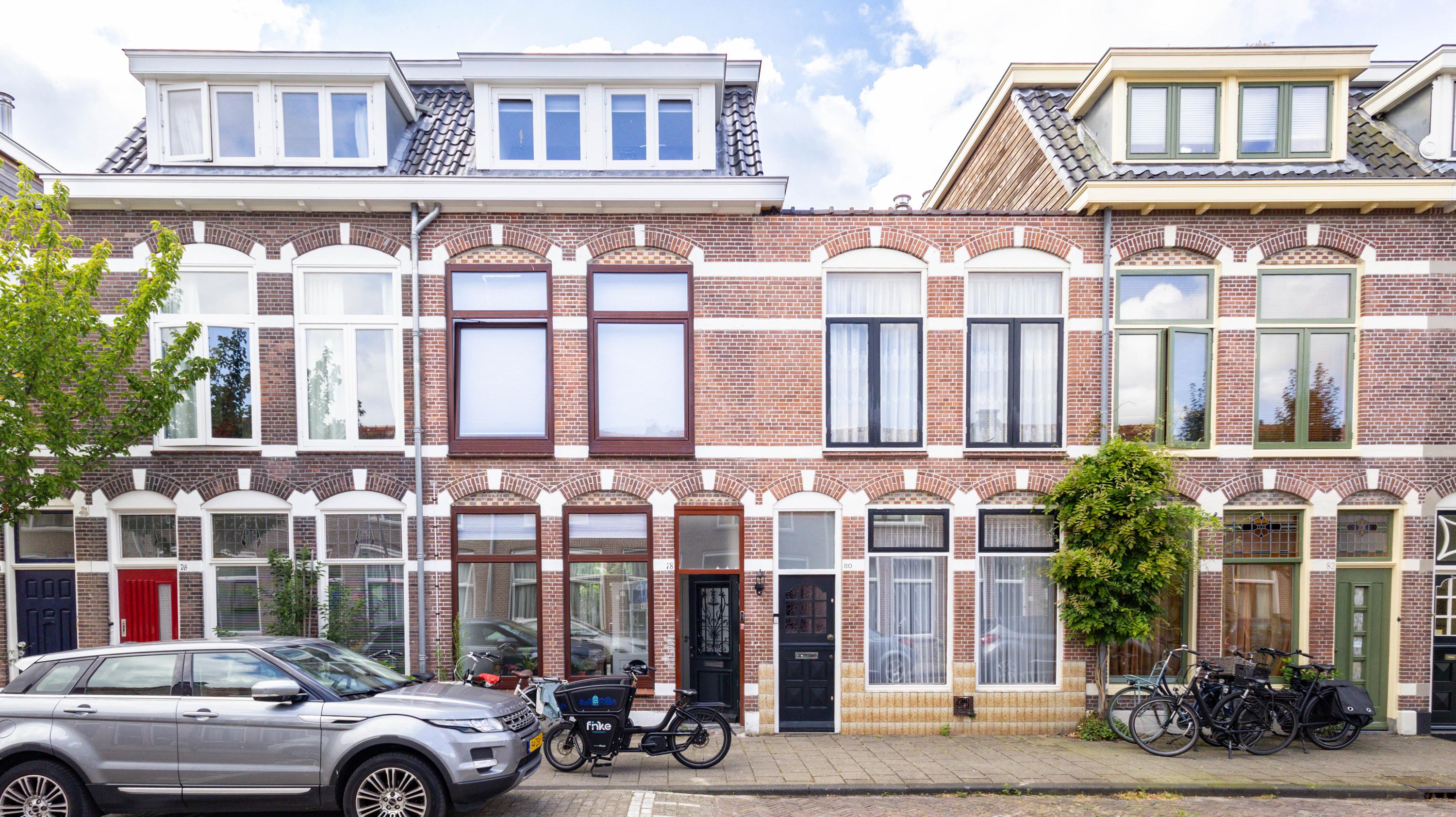 Huis Magdalena Moonsstraat 78 in Leiden
