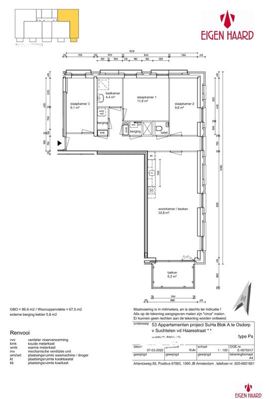 Appartement Van Suchtelen van de Haarestraat in Amsterdam
