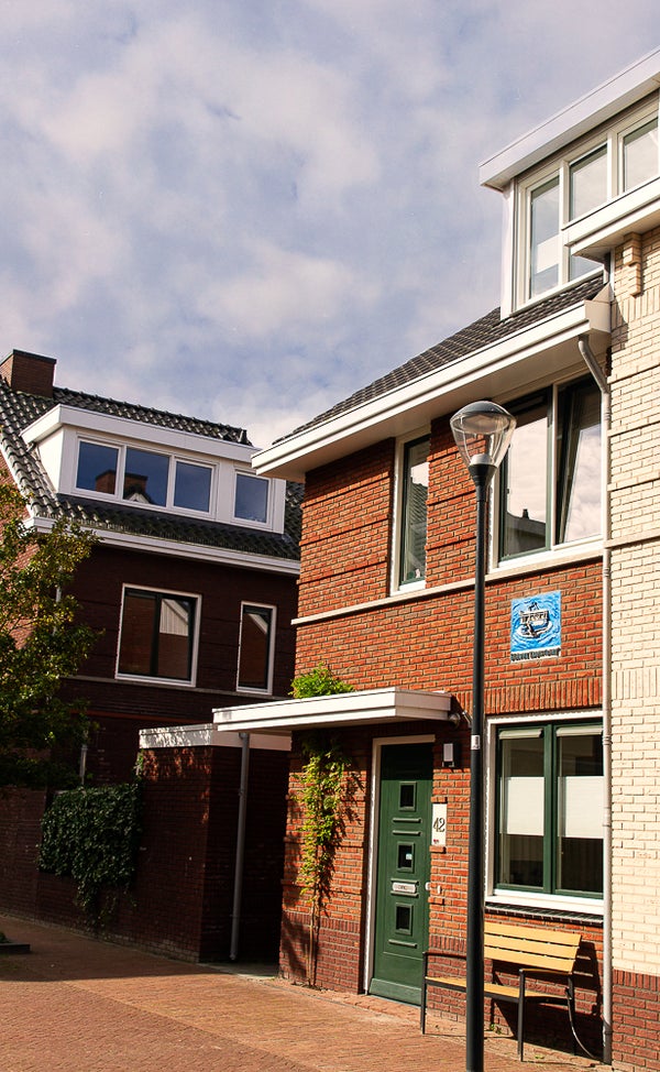 Huis Blauwe Tramstraat in Haarlem