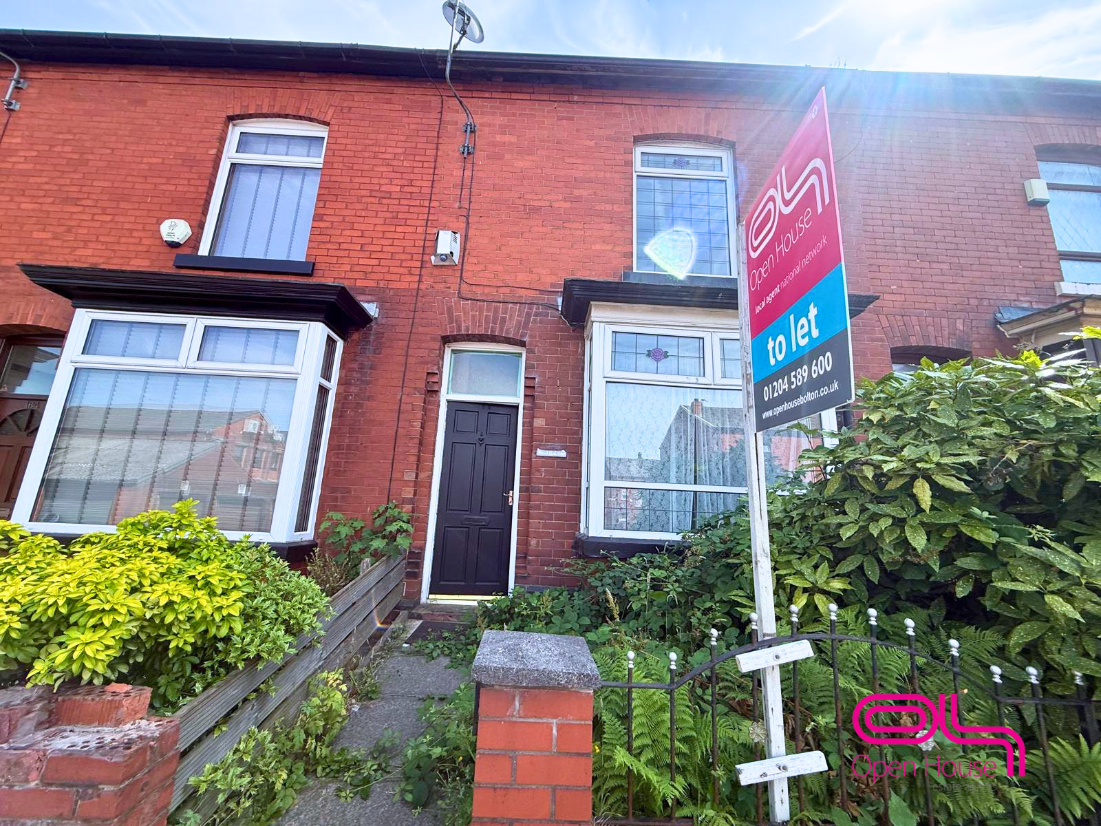 House Back Parkfield Road in Farnworth