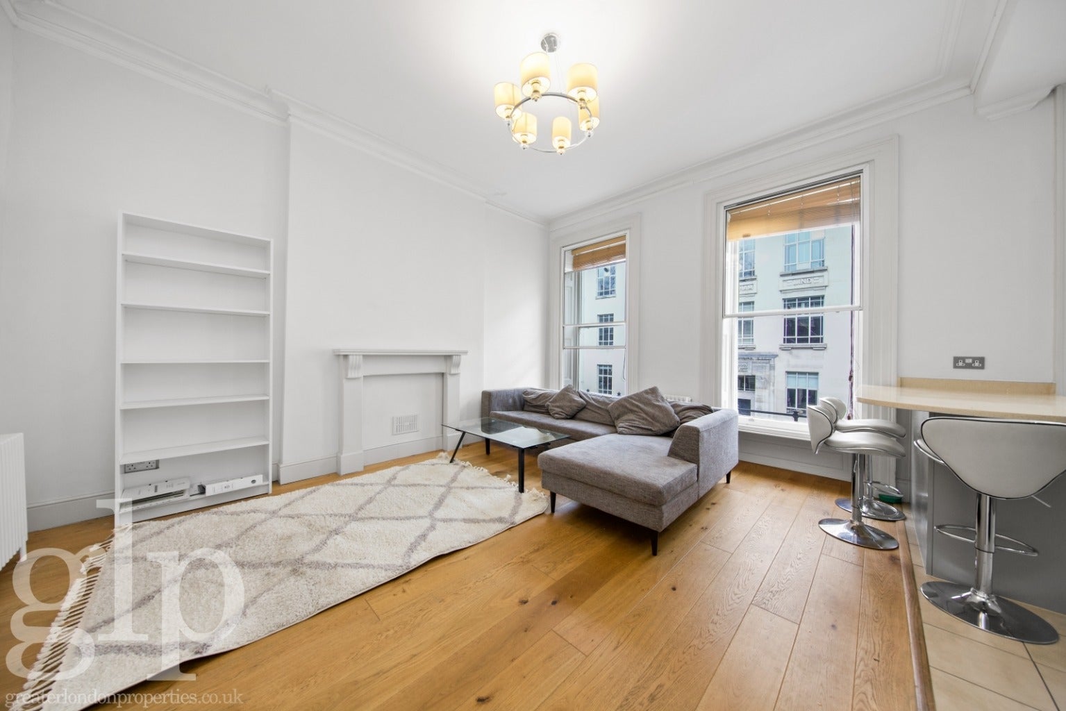 Flat Gower Street in London