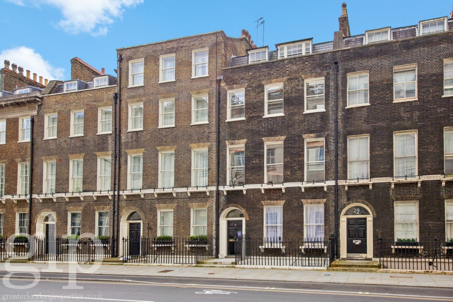 Flat Gower Street in London