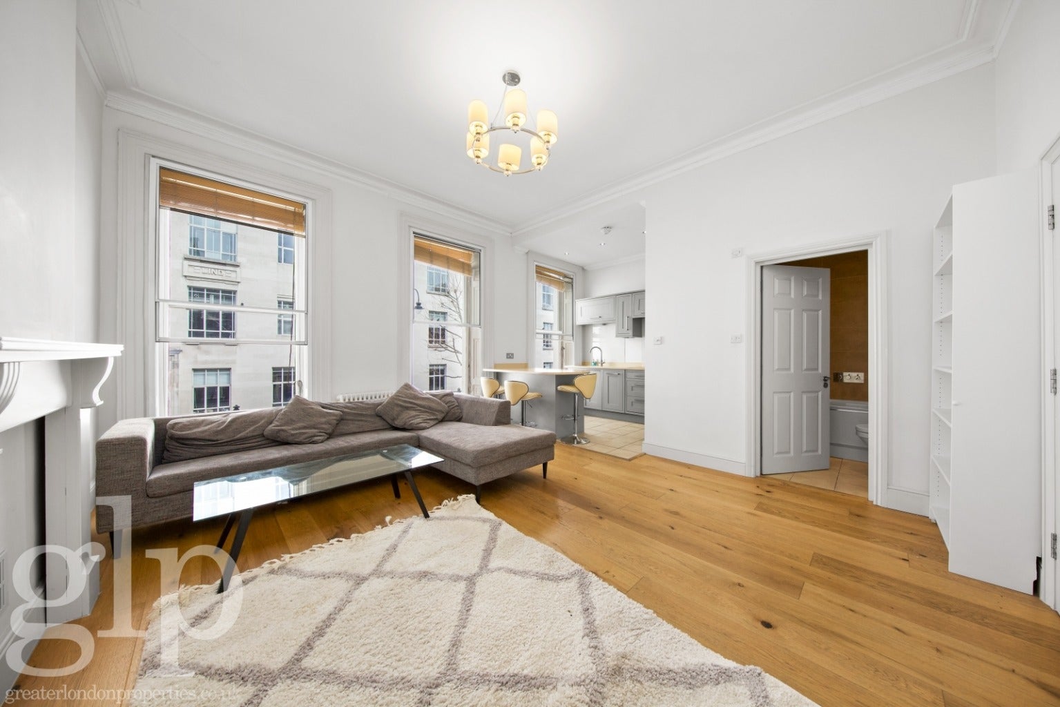 Flat Gower Street in London