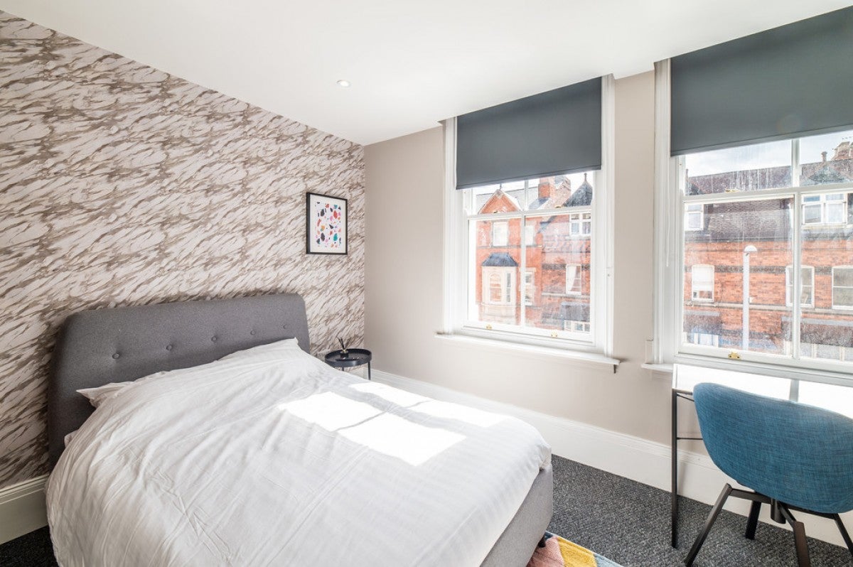 Flat Derby Road in Nottingham