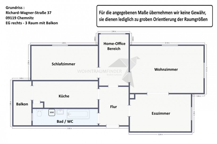 Wohnung Richard-Wagner-Straße in Chemnitz