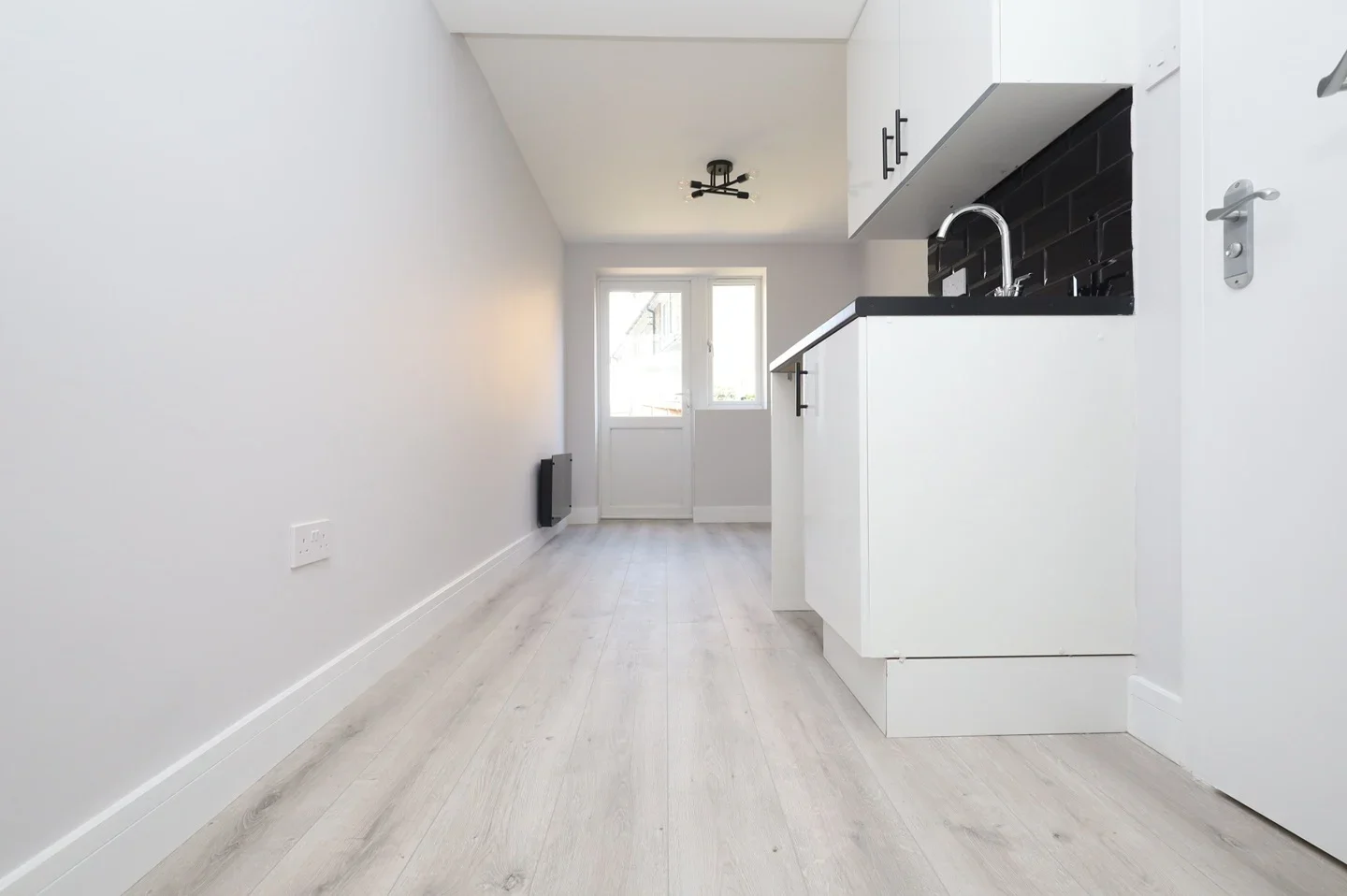 Flat Hetherington Road in Borough of Spelthorne