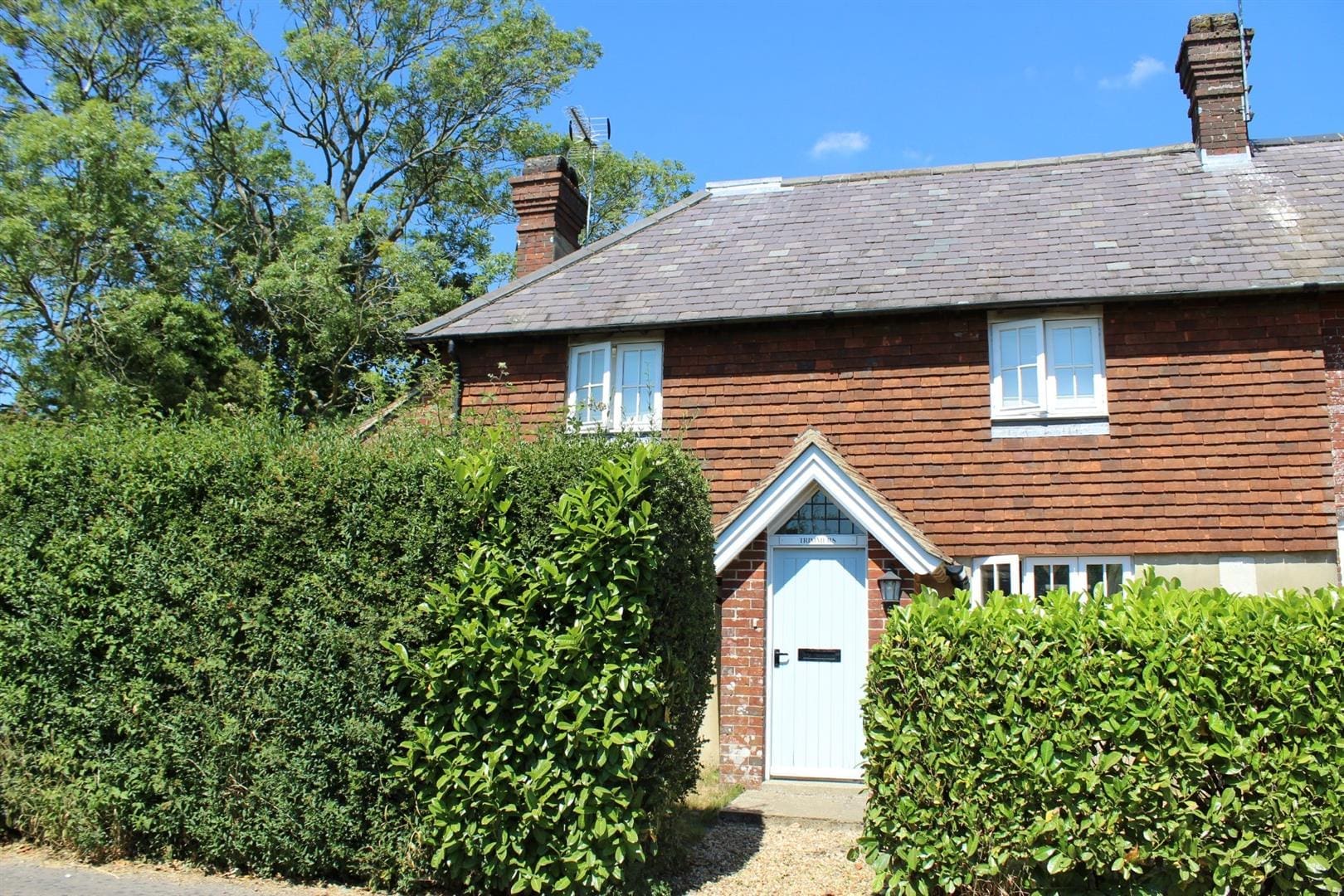 House Church Road in East Hampshire