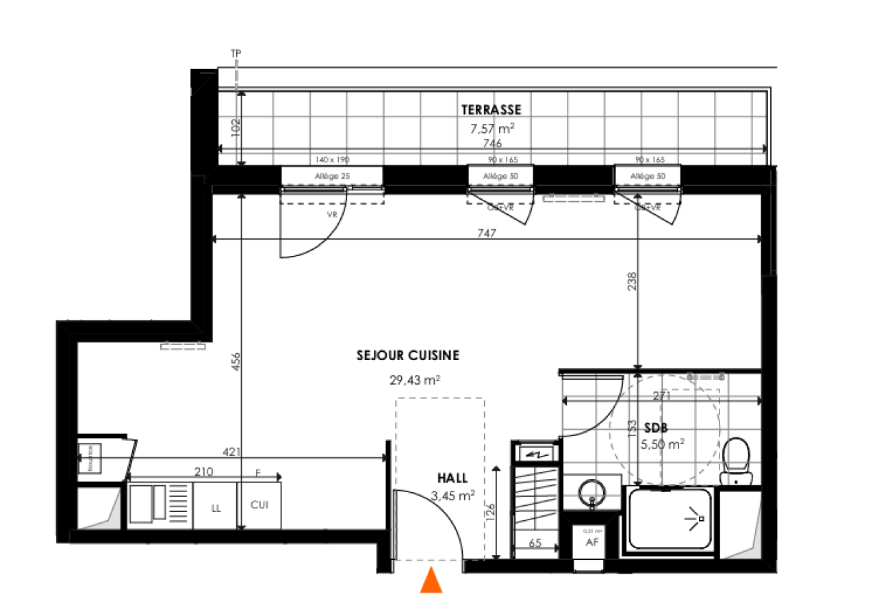 Appartement Rue François Colliez à Valenciennes