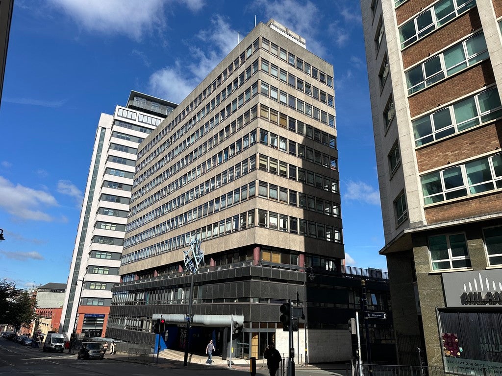 Flat Newhall Street in Birmingham