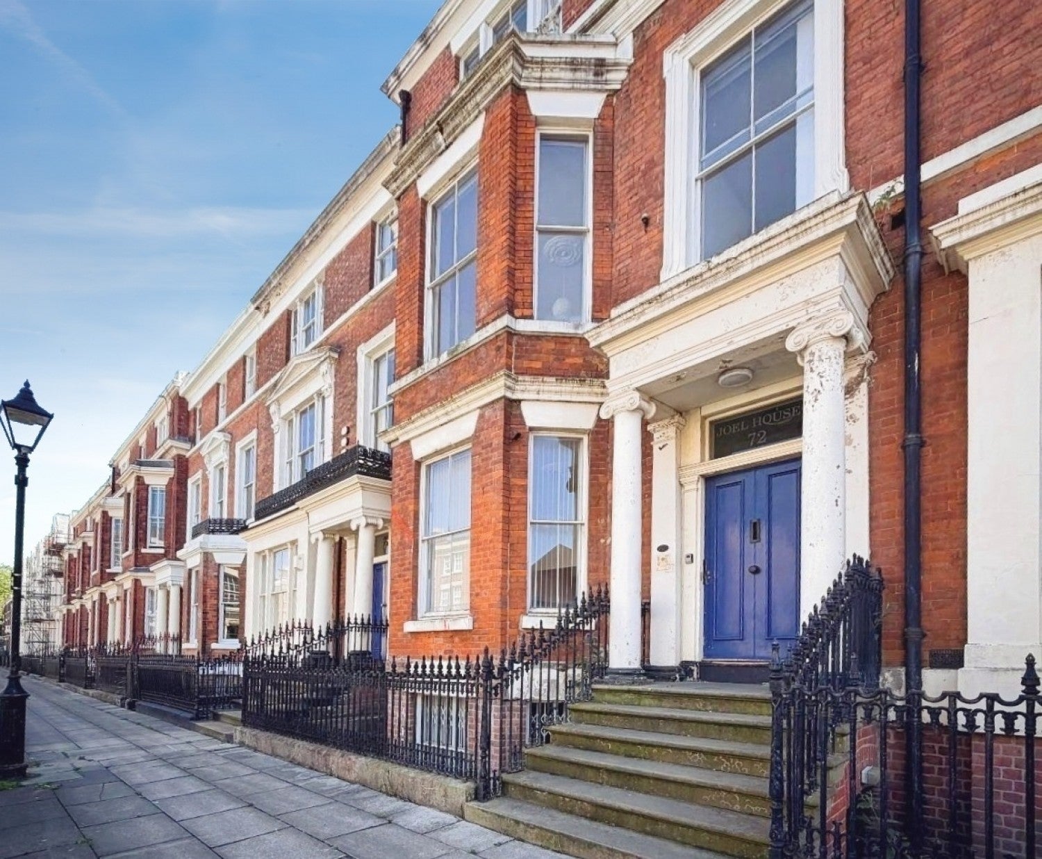 Flat Back Egerton Street in Liverpool