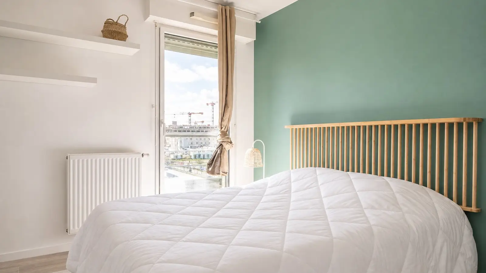 Chambre Boulevard de l'Estuaire à Nantes