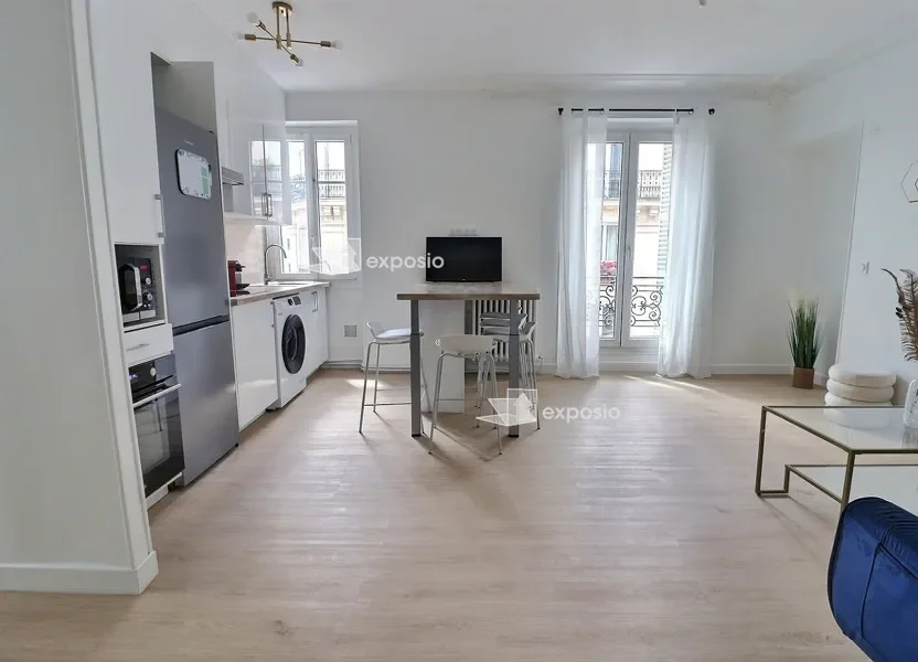 Flat Rue Marius Aufan in Levallois-Perret