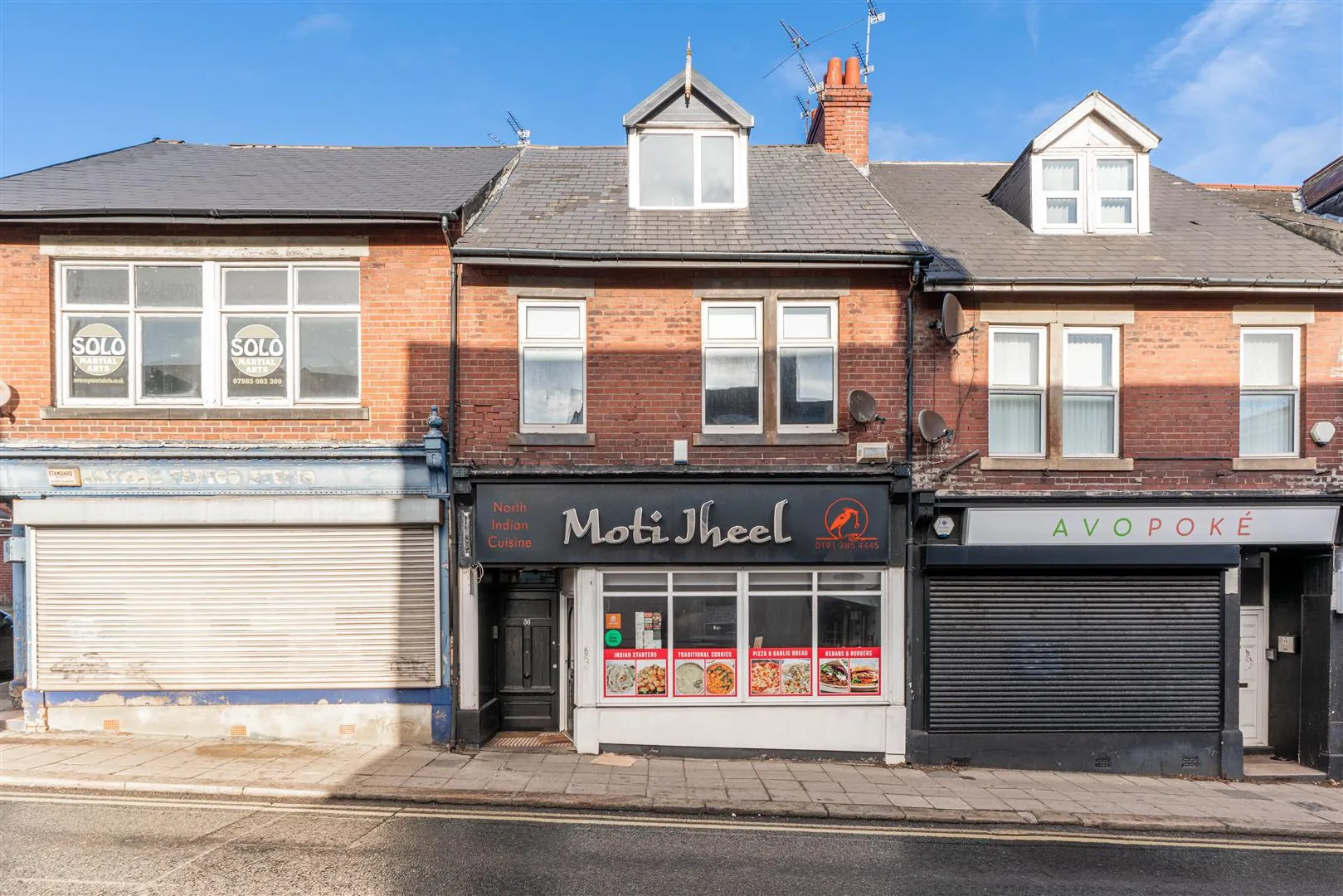 Flat Station Road in Newcastle upon Tyne