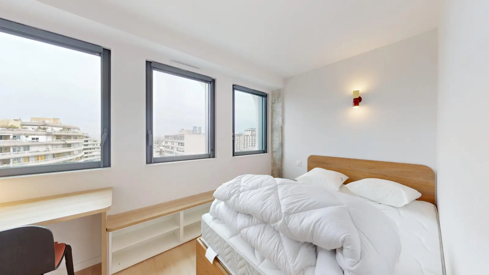 Chambre Square Charles Laurent à Paris