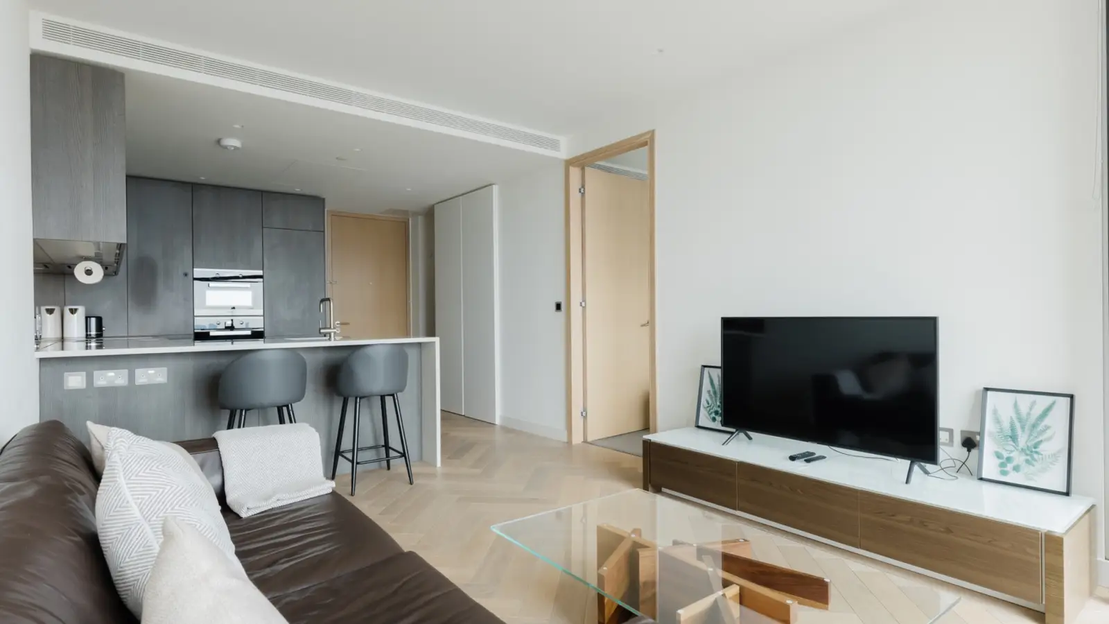 Flat Bishopsgate in City of London