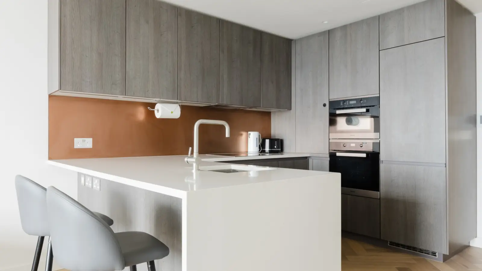 Flat Bishopsgate in City of London