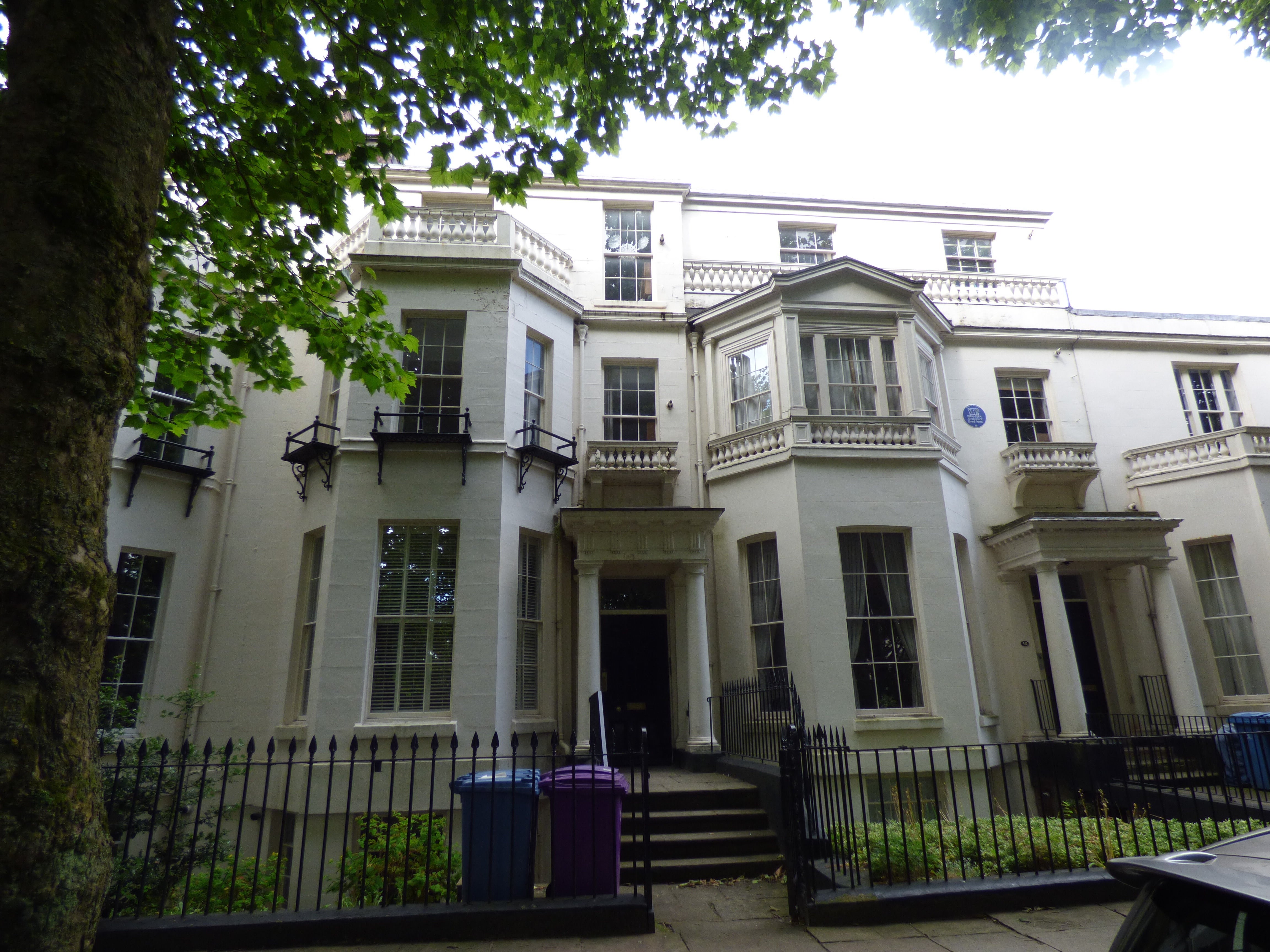 Flat Falkner Square in Liverpool