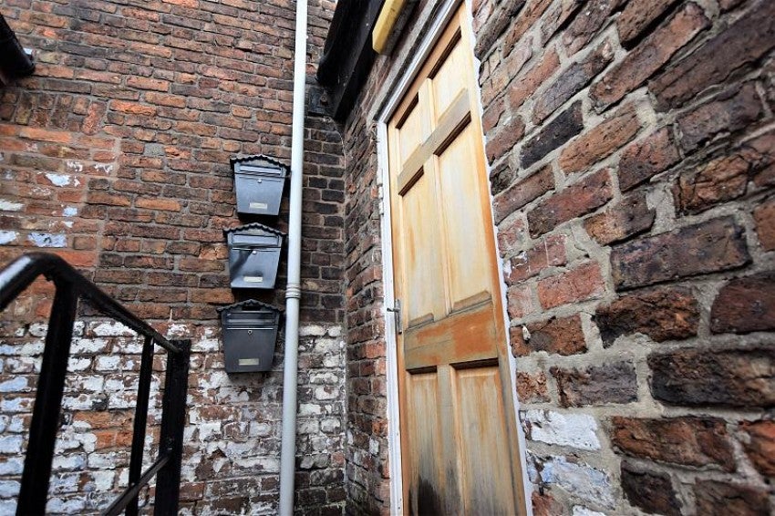 Flat Mill Street in Macclesfield