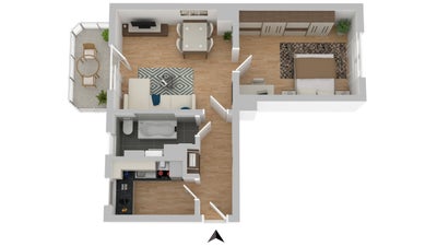 Wohnung Straße der Freundschaft in Zella-Mehlis