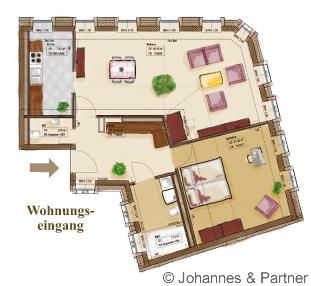 Wohnung Neumarkt in Dresden