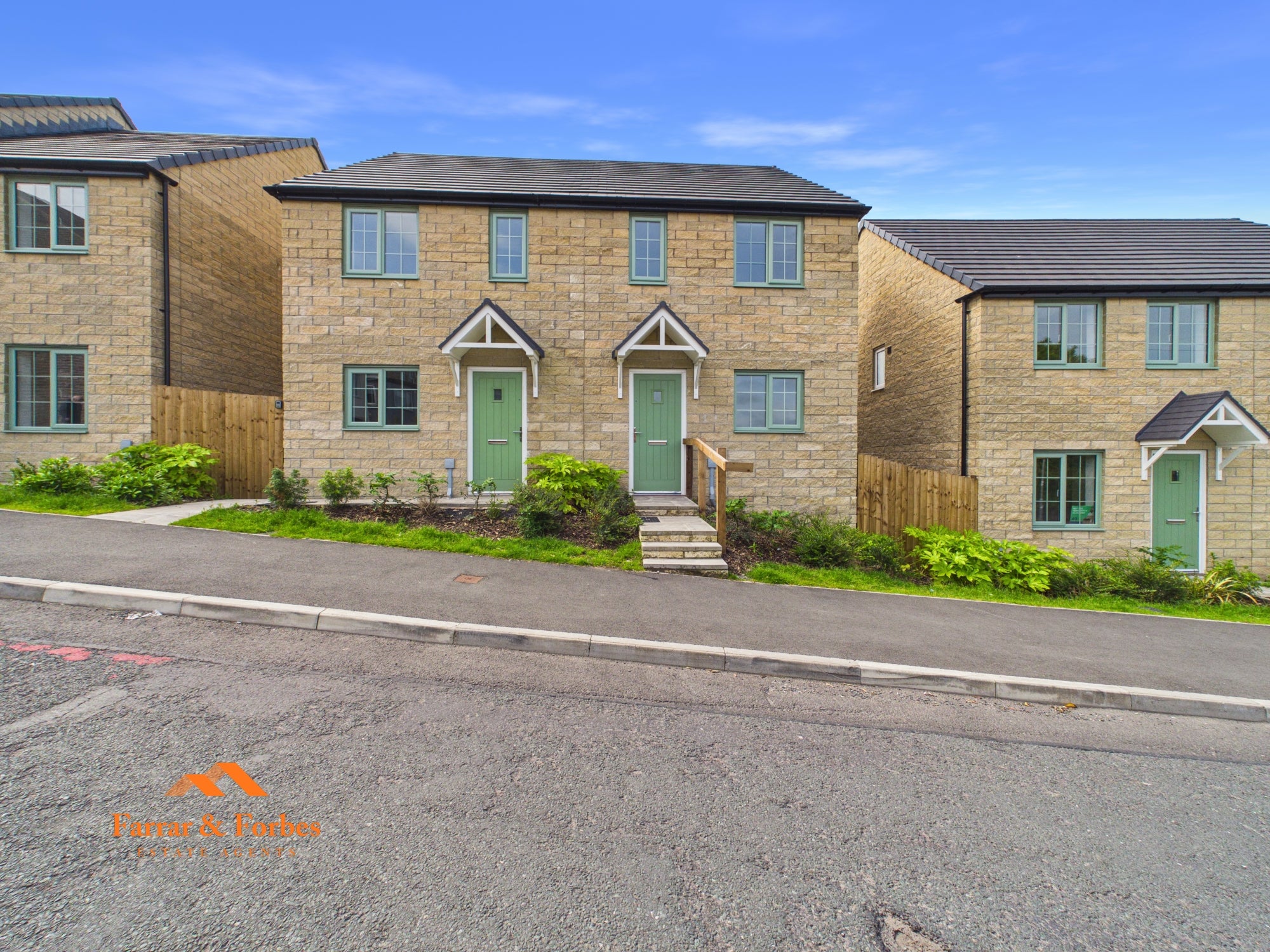 House New Road in Borough of Pendle