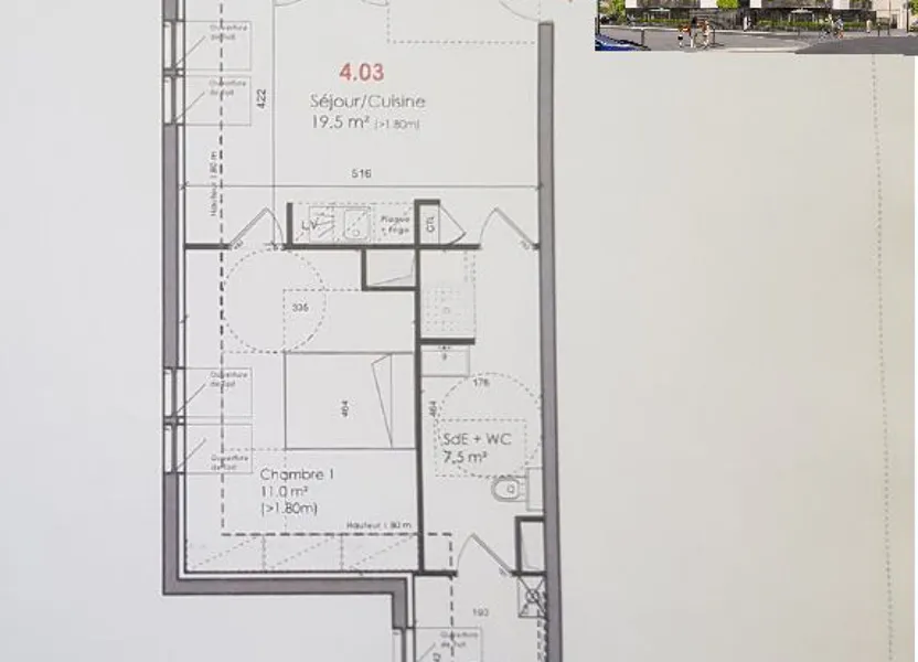 Appartement Rue Balzac à Vigneux-sur-Seine
