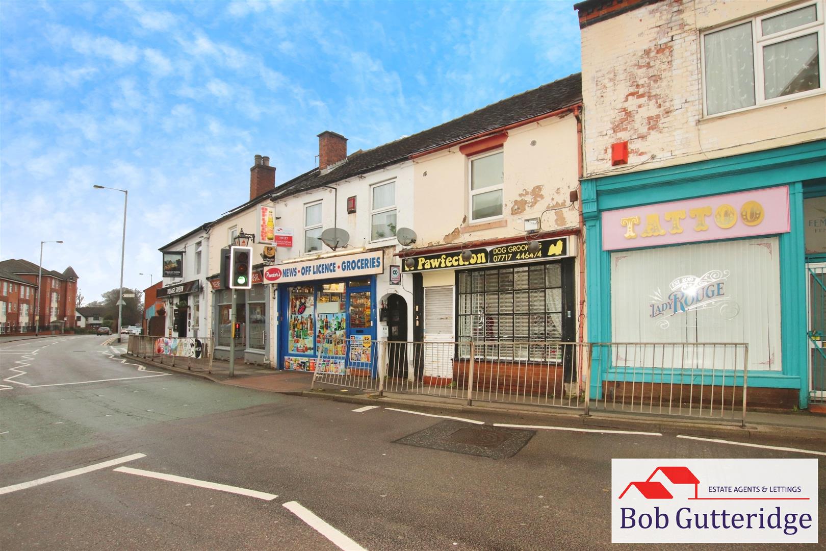 Flat High Street in Newcastle-under-Lyme