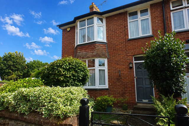 House Majorfield Road in Exeter