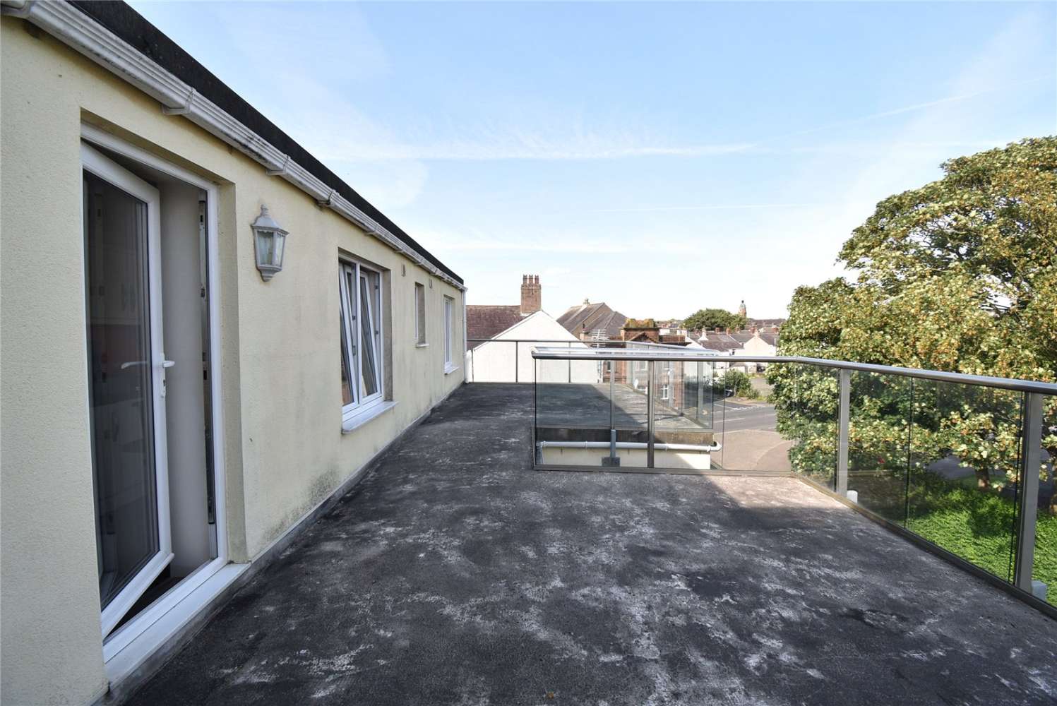 Flat Corporation Road in Workington