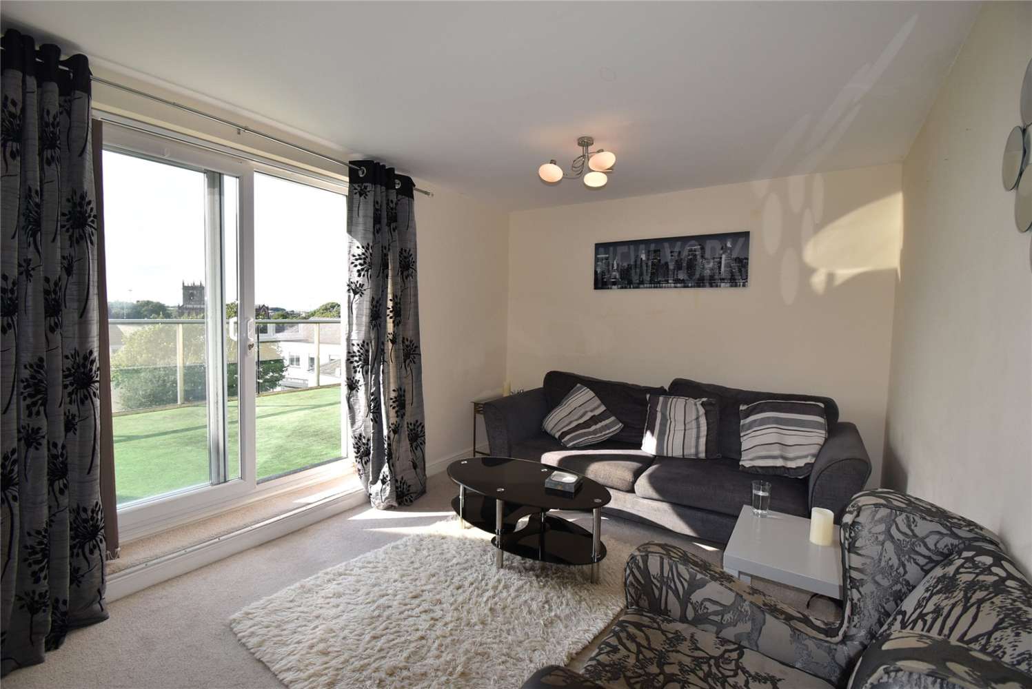Flat Corporation Road in Workington