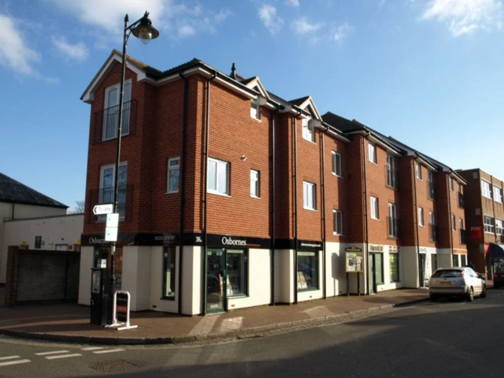Flat Camp Road in Rushmoor