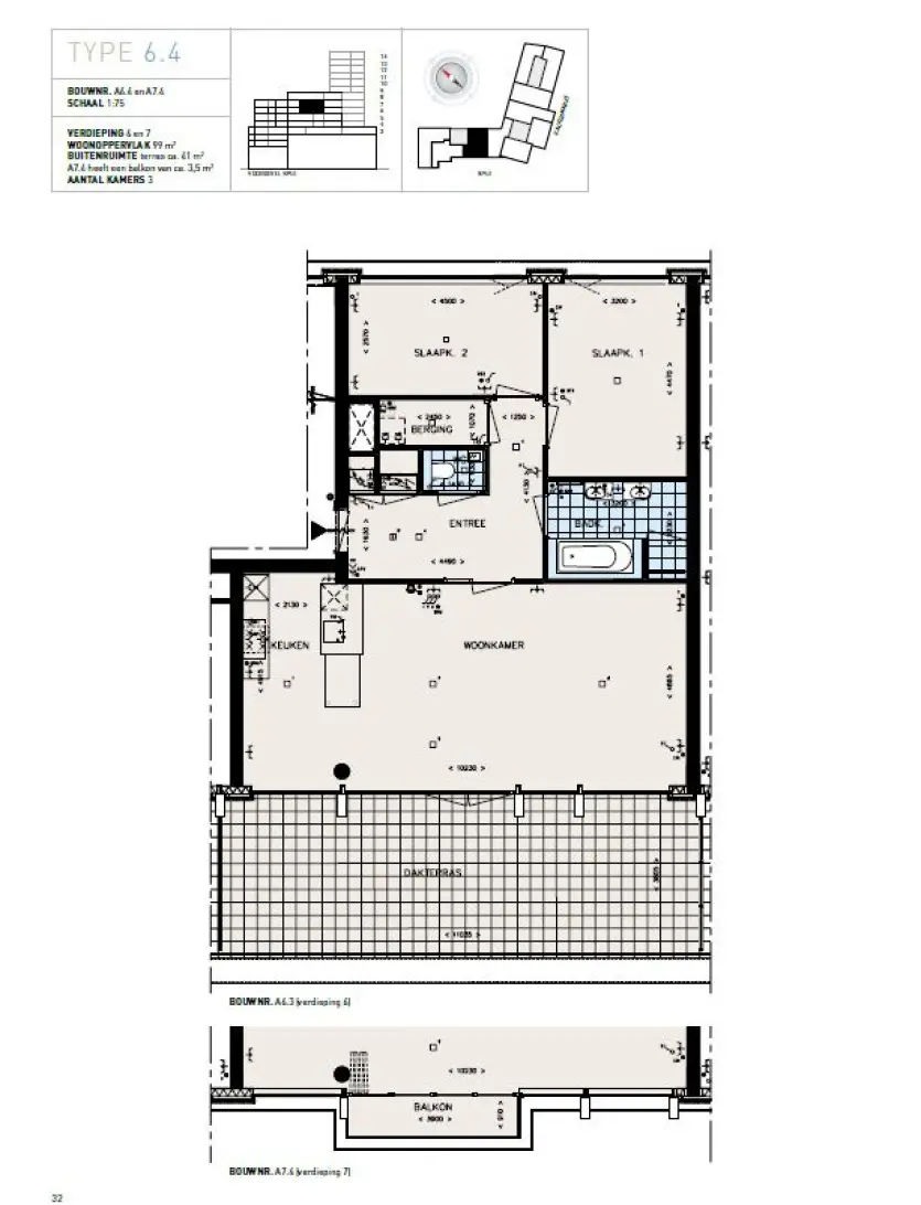 Flat Kalvermarkt in Den Haag