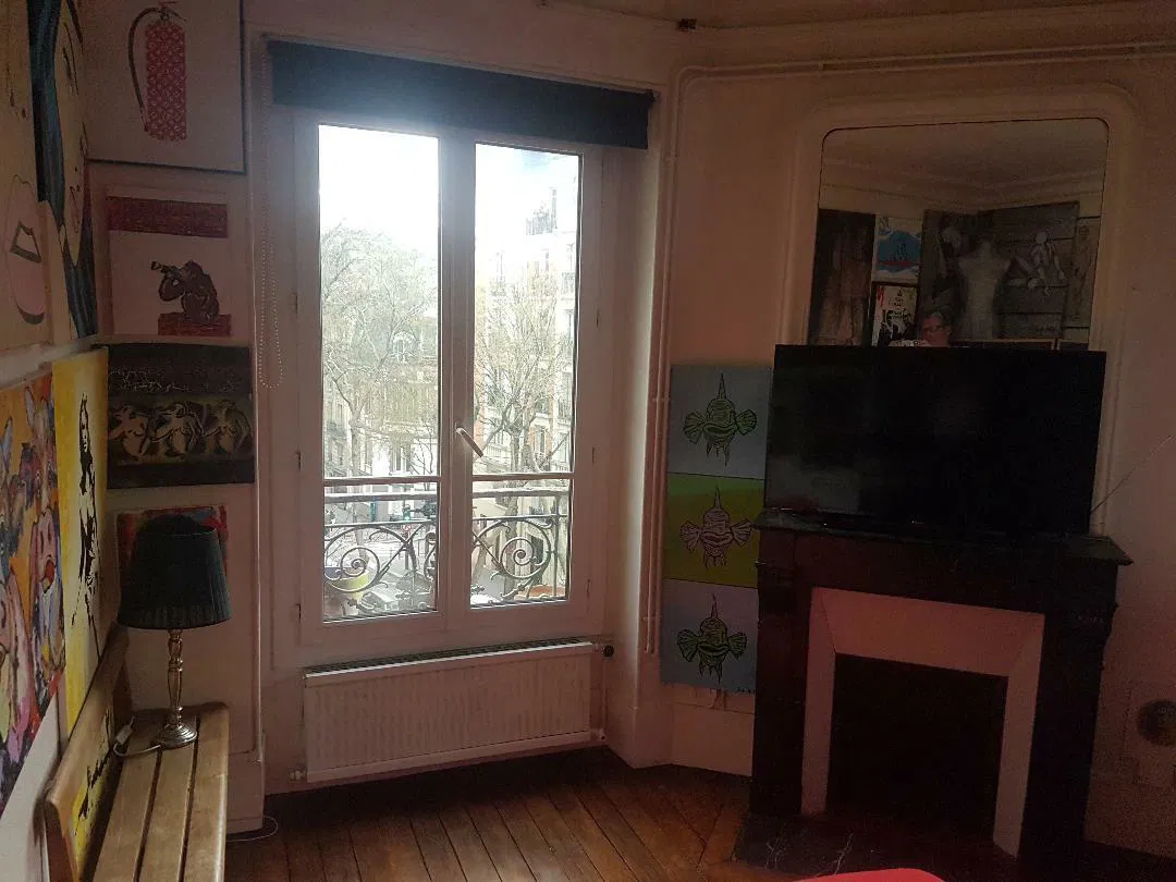 Chambre Rue Caulaincourt à Paris